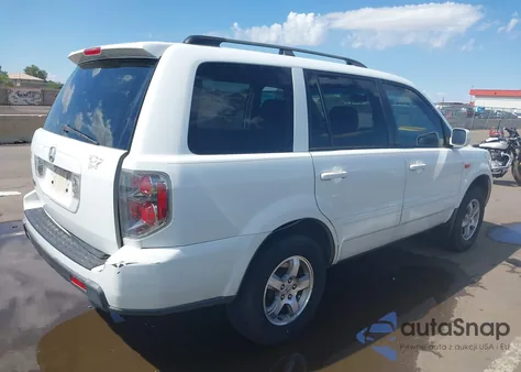 2007 Honda Pilot Ex из США, поврежденный, VIN 5FNYF28447B044339